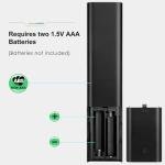 Universal Remote Control Compatible for All Samsung TV LED QLED UHD SUHD HDR LCD Frame Curved Solar HDTV 4K 8K 3D Smart TVs, with Buttons for Netflix, Prime Video, WWW