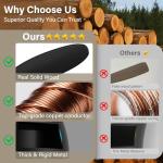 cumilo 52” Smart Ceiling Fanswith Lights Remote Control,Quiet DC Motor,Outdoor Indoor Modern Farmhouse Ceiling Fan work with Alexa App,Dimmable LED Light,Black/Brown for Bedroom Living Room Patio