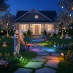 Color Changing Smart Solar Spotlights - 6 Pack