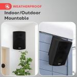 Pyle Waterproof Bluetooth Wall Mount Speaker System