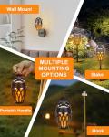 Outdoor Bluetooth Speakers with LED Flame Effect