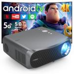 High Brightness 4K Smart WiFi Projector for Home