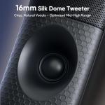 Saiyin 90W Sound Bar with Dual Bass Woofers