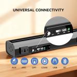 Bluetooth Sound Bar for Smart TVs with 3 Modes