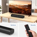 Bluetooth Sound Bar for Smart TVs with 3 Modes
