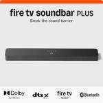 Amazon Fire TV Soundbar Plus with Built-in Subwoofer