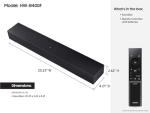 Samsung B-Series 2.1ch Soundbar with Wireless Subwoofer
