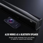 Bluetooth Wireless Surround Sound Bar for Home Theater