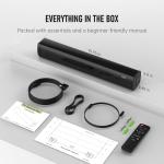 Bluetooth Wireless Surround Sound Bar for Home Theater