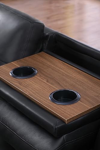 Livavege Faux Leather Sectional Sofa with Chaise Lounge