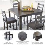 Ashley Bridson 5 Piece Counter Height Dining Set