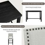 Merax 5-Piece Kitchen Counter Height Dining Set