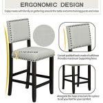 Merax 5-Piece Kitchen Counter Height Dining Set