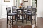 Classic Gia 5-Piece Round Counter Height Dining Set