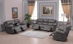 Betsy Furniture 3PC Bonded Leather Living Room Set
