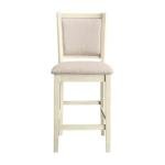 Classic Amy 5-Piece Counter Dining Table Set, Beige/Brown