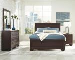 Coaster Kauffman Eastern King Bed 4-Piece Set, Dark Cocoa