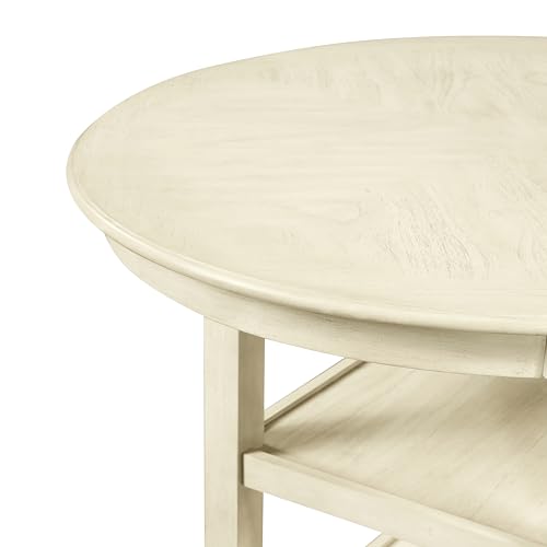 Classic Amy 5-Piece Counter Dining Table Set, Beige/Brown