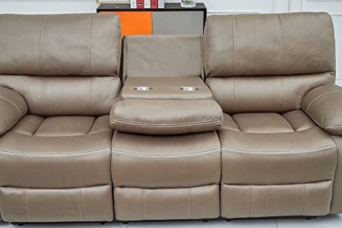 Betsy Power Reclining Sofa Set, Taupe (8007)
