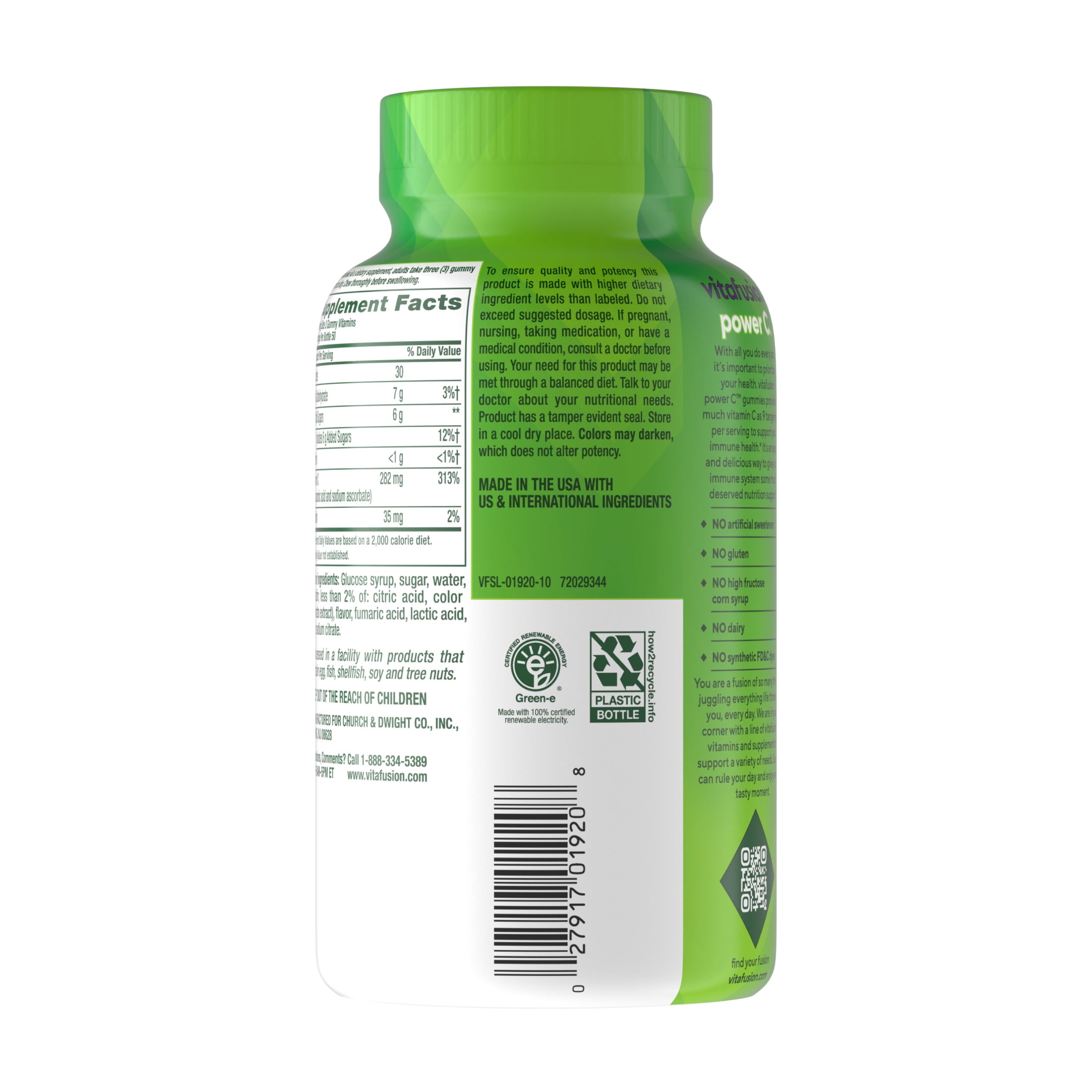 Vitafusion Power C Gummies for Immune Support