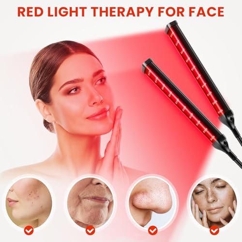 Viconor Red Light Therapy Lamp for Face & Body