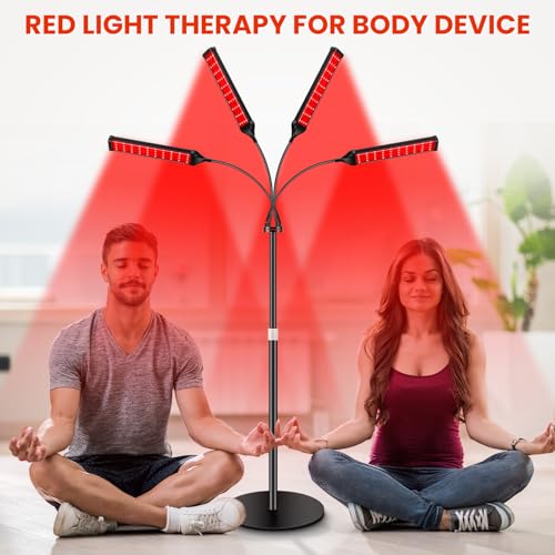 Viconor Red Light Therapy Lamp for Face & Body