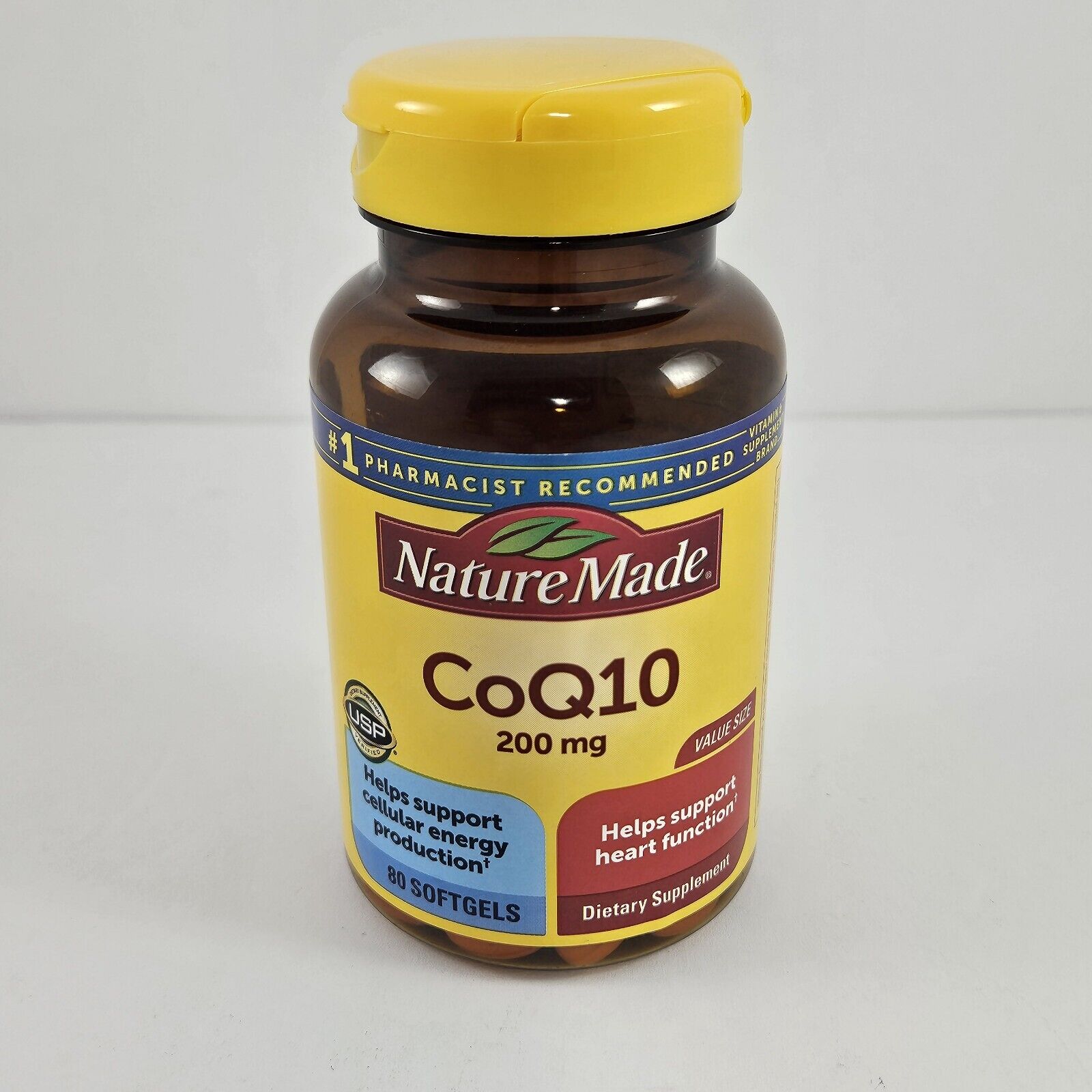 Nature Made CoQ10 200mg Softgels, Heart Health Support