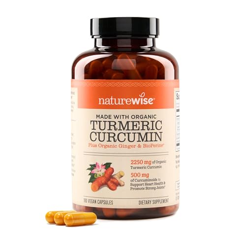 NatureWise Curcumin Turmeric Capsules | Joint Support Supplement