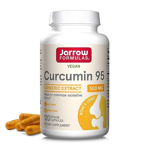 Jarrow Formulas Turmeric Curcumin Extract 500mg, 120 Capsules