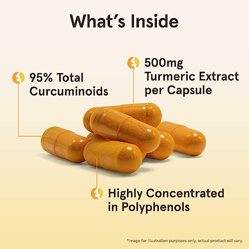 Jarrow Formulas Turmeric Curcumin Extract 500mg, 120 Capsules