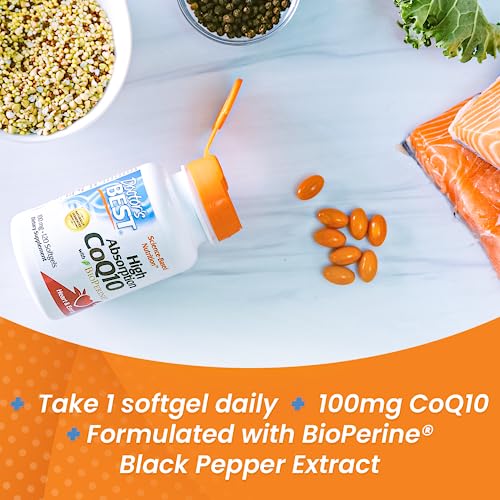 Doctor's Best CoQ10 with BioPerine, Heart Health, Energy