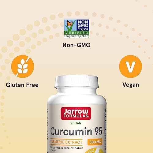 Jarrow Formulas Turmeric Curcumin Extract 500mg, 120 Capsules