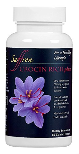 Saffron Health Sciences Crocin Rich Plus Memory Supplement