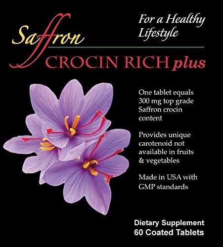 Saffron Health Sciences Crocin Rich Plus Memory Supplement