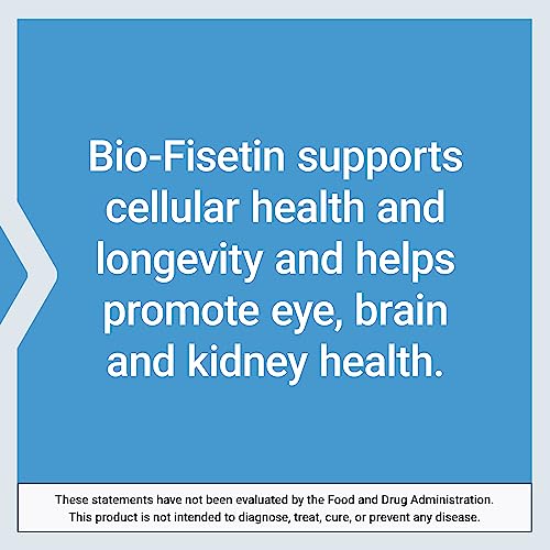 Bio-Fisetin Capsules for Cellular, Cognitive Health & Longevity