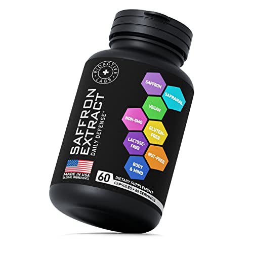 Pure Saffron Extract for Mood, Focus, Energy Boost