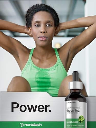 Horbäach Green Tea Extract Liquid | 2 Fl Oz