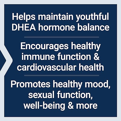 Life Extension DHEA 25 mg - Hormone Balance Supplement - 100 Capsules
