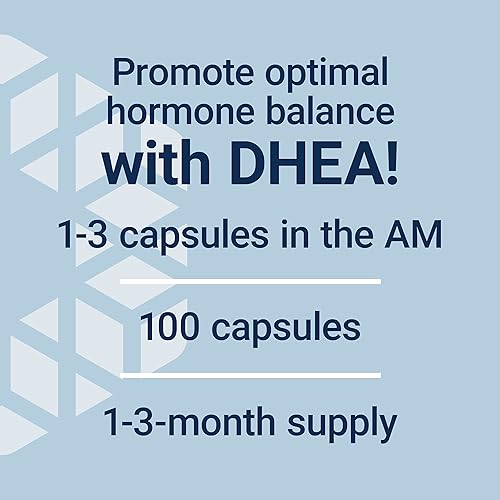 Life Extension DHEA 25 mg - Hormone Balance Supplement - 100 Capsules