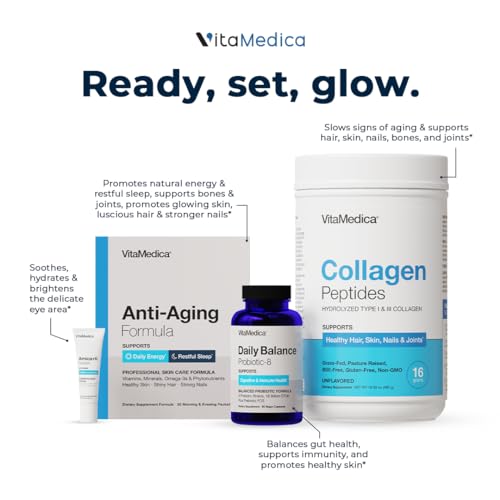 VitaMedica Anti-Aging Health and Beauty Supplement - Natural