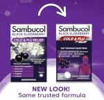 Black Elderberry Cold and Flu Relief Tablets, 30 Count