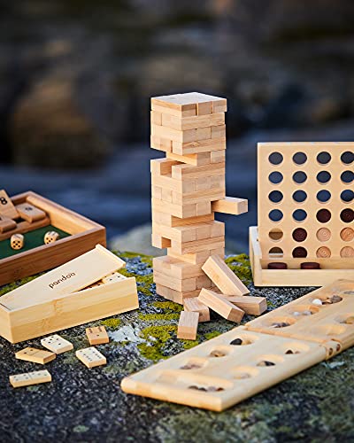 Pandoo Bambus 4 Gewinnt Spiel für Zwei