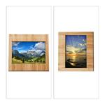 Bambus Fotorahmen Stehend für 10x15cm Fotos