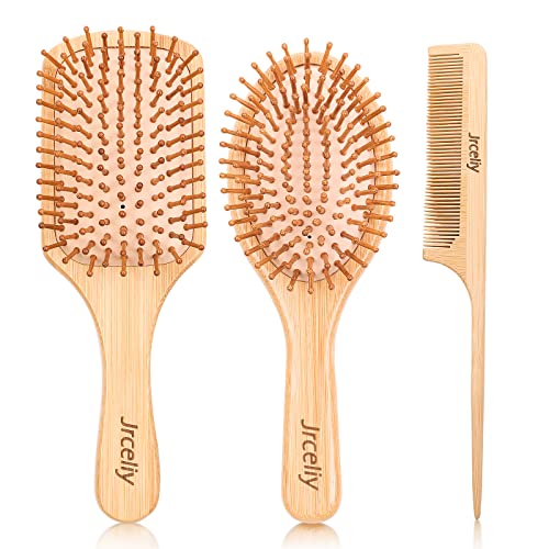 Bambus-Haarbürsten-Set für Damen und Herren