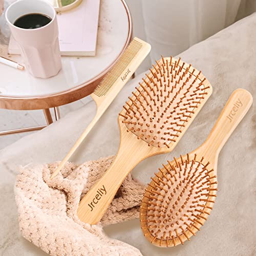 Bambus-Haarbürsten-Set für Damen und Herren