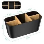 Bambus Zahnbürstenhalter mit 5 Fächern