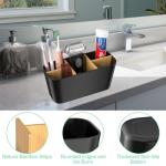 Bambus Zahnbürstenhalter mit 5 Fächern