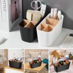 Bambus Zahnbürstenhalter mit 5 Fächern