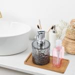 2er Set Bambus Badezimmer-Tablett, Retro Design