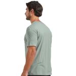Bambus Herren T-Shirt mit Taschen, Sage, XL